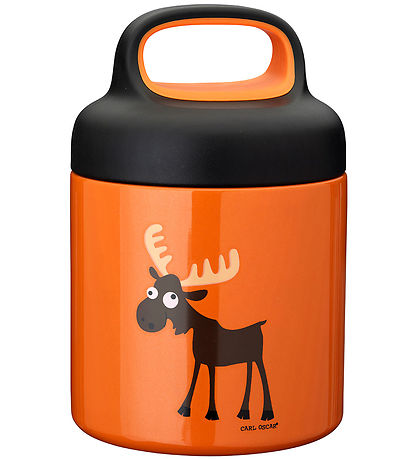 Carl Oscar Thermobrotdose - 0,3 L - TEMP LunchJar - Orange m. El