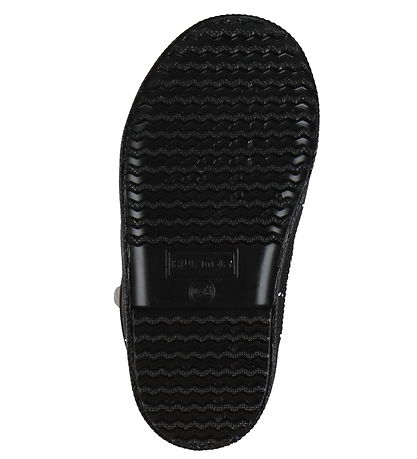 Hunter Rubber Boots - Kids First Giant Glitter - Black