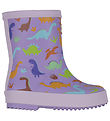 Hunter Rubber Boots - Kids First - Purple Dinosaur Hunter Rubber Boots - Kids First - Purple Dinosaur
