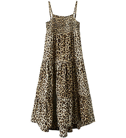 Name It Dress - NkfVinaya - Black/Leopard