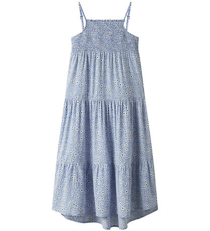 Name It Dress - NkfVinaya - Serenity/White Flower