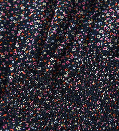 Name It Klänning - NkfVinaya - Marinblå Blazer/Färg Flower