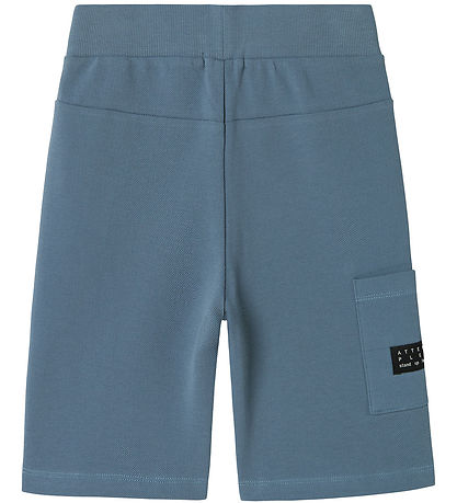 Name It Sweat Shorts - Pique - NkmVivasse - Blue Mirage Name It Sweat Shorts - Pique - NkmVivasse - Blue Mirage