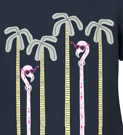 Name It T-shirt - NmfVix - Navy Blazer/Palms Name It T-shirt - NmfVix - Navy Blazer/Palms