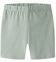 Name It Bicycle Shorts - Noos - NmfVivian - Aqua Gray