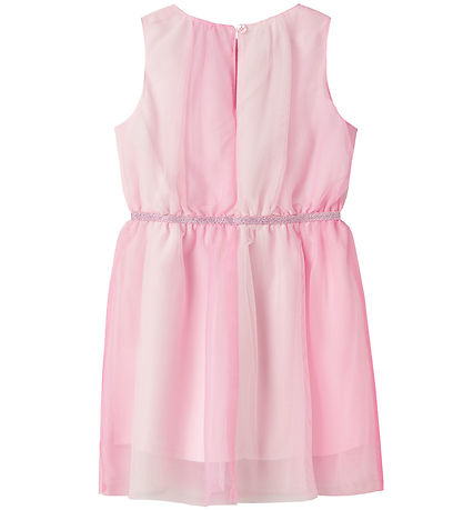 Robe Name It - Tulle - NmfVabos - Carmine Rose