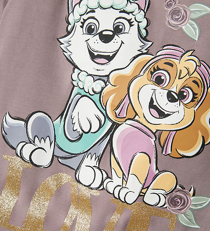 Name It T-shirt - NmfMarida - Paw Patrol - Purple Dove