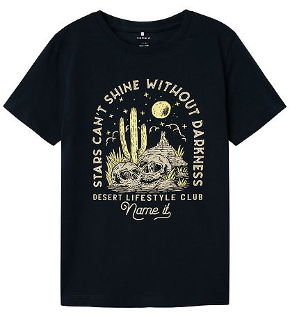 Name It T-shirt - NkmHansi - 2-Pack - Navy Blazer/Blue Mirage Name It T-shirt - NkmHansi - 2-Pack - Navy Blazer/Blue Mirage