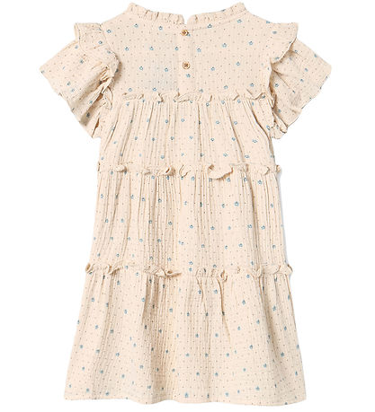 Fliink Dress - Blooming - Sandshell AOP