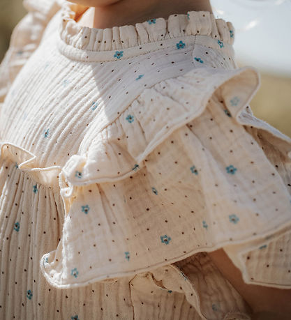 Fliink Dress - Blooming - Sandshell AOP