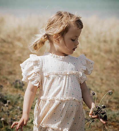 Fliink Dress - Blooming - Sandshell AOP