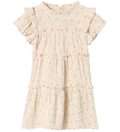 Fliink Dress - Blooming - Sandshell AOP