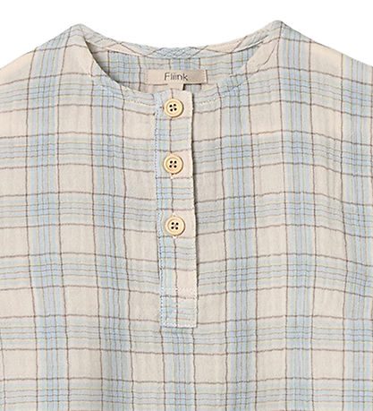 Fliink Shorts Set - Cha Cha - Sandshell Check Fliink Shorts Set - Cha Cha - Sandshell Check