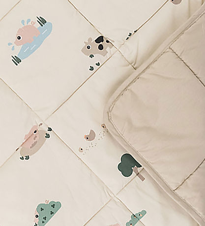 Done by Deer Play Mat - Tiny Farm - 80x100 cm - Sand