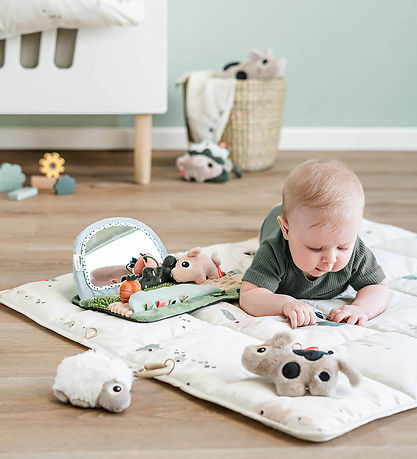 Done by Deer Play Mat - Tiny Farm - 80x100 cm - Sand