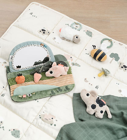 Done by Deer Play Mat - Tiny Farm - 80x100 cm - Sand