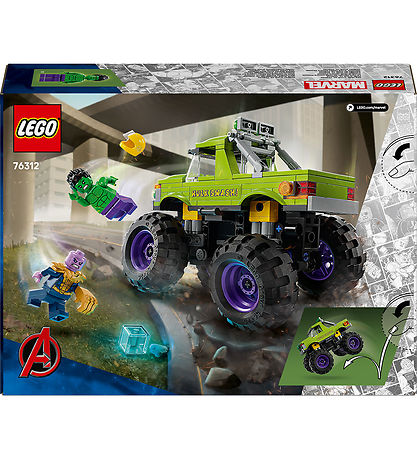 LEGO® Marvel - Hulk-Truck vs. Thanos 76312 - 229 Parts