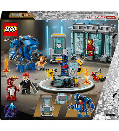 LEGO® Marvel - Iron Man's Laboratory: Suit gallery 76315 - 38
