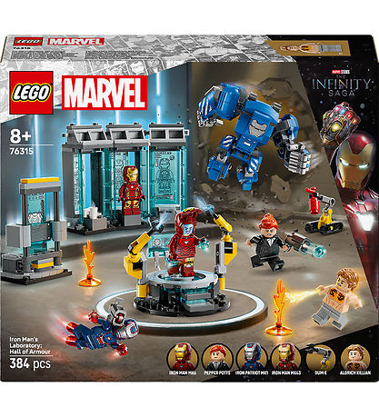 LEGO® Marvel - Iron Man's Laboratory: Suit gallery 76315 - 38