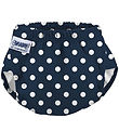 Konfidence Swim Diaper - E-Flex Splashy - Polka Navy/White Spo