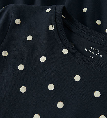 Name It Jurk - NkfVigga - Dark Sapphire/Dot