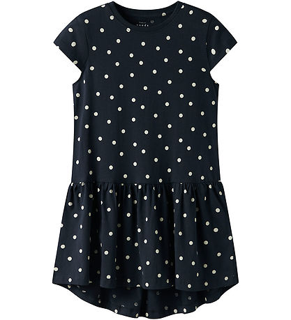 Name It Jurk - NkfVigga - Dark Sapphire/Dot