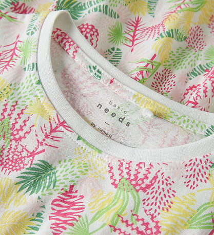 Name It Dress - NkfVigga - Bright White/Tropic