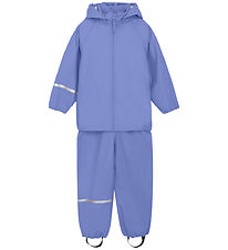 Vêtements de Pluie av. Bretelles CeLaVi - PU - Blue Bell