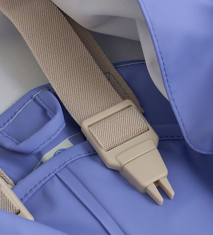 CeLaVi Regnföt M. axlaböndum - PU - Blue Bell