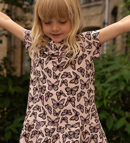 DYR-Cph Kleid - Dyrzanzi - Light Rose Flattern