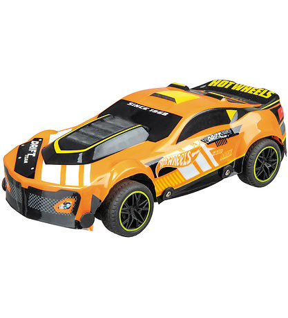 Hot Wheels Remote controlled Car w. Light - Drift Rod - 1:24 Hot Wheels Remote controlled Car w. Light - Drift Rod - 1:24