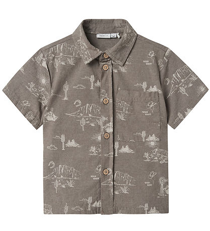 Chemise Name It - Nmmhestern - Noyer