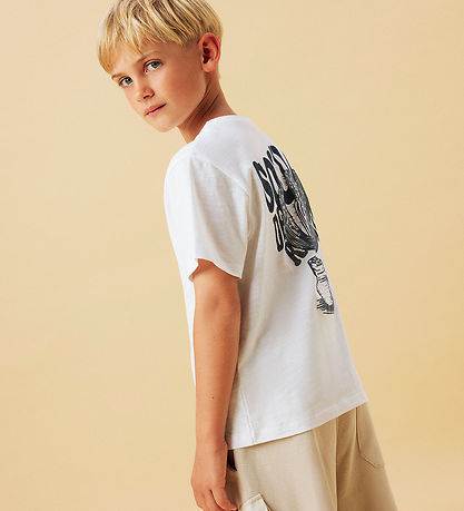 Name It T-shirt - NkmJokik - Bright White Name It T-shirt - NkmJokik - Bright White