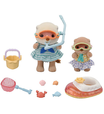 Sylvanian Families - Sea Otter Sisters Splashy Diving Snorkel - 