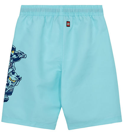 LEGO® Ninjago Swim Shorts - LwAgan 306 - UV40+ - Mint w. Print