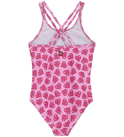 LEGO® Wear Swimsuit - LwAva 300 - Pink w. Print