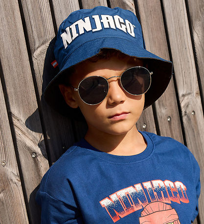LEGO® Ninjago Bucket Hat - LwAgan 319 - Dark Blue w. Print