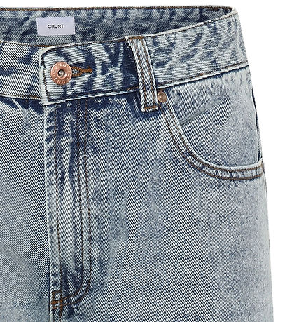 Grunt Shorts - GrGlori Mid-Stijging - Blue Vintage