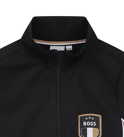 BOSS Cardigan - Team BOSS - Black w. Pink