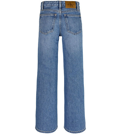 Calvin Klein Jeans - High Rise Wide Leg - Soft Blue