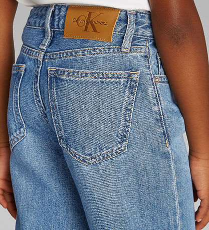Calvin Klein Jeans - High Rise Wide Leg - Soft Blue