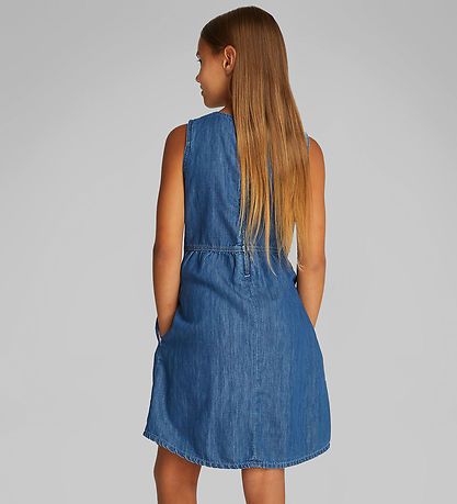 Calvin Klein Dress - Denim - Mid Serenity Blue
