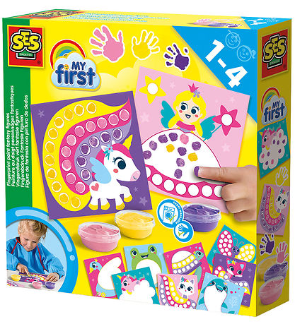 SES Creative Finger Paint - My First - Fantasy Toy Figurine SES Creative Finger Paint - My First - Fantasy Toy Figurine