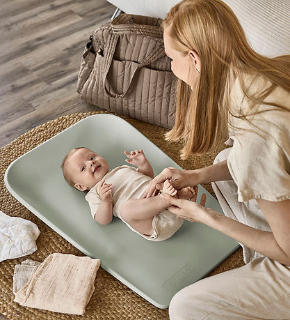 Matty Matelas à Langer Leander - Mini - Sage Green Matty Matelas à Langer Leander - Mini - Sage Green