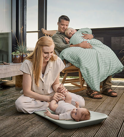 Matty Matelas à Langer Leander - Mini - Sage Green Matty Matelas à Langer Leander - Mini - Sage Green