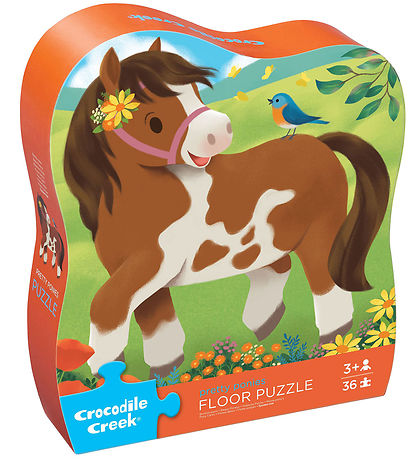 Puzzle Crocodile Creek - 36 Briques - Jolis poneys Puzzle Crocodile Creek - 36 Briques - Jolis poneys
