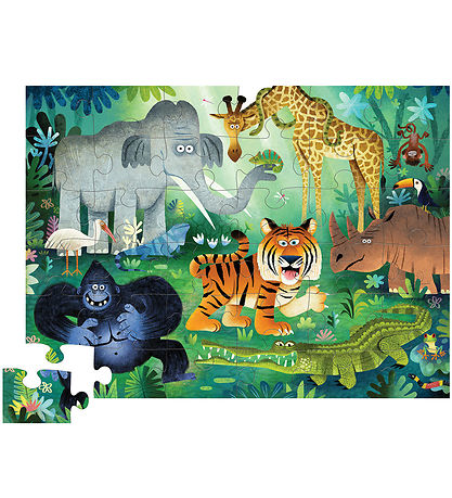 Crocodile Creek Floor Puzzle - 36 Bricks - Wild Kingdom Crocodile Creek Floor Puzzle - 36 Bricks - Wild Kingdom
