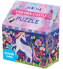 Puzzle Crocodile Creek - 24 Briques - Unicorn Château Puzzle Crocodile Creek - 24 Briques - Unicorn Château