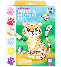 Tiger Tribe Colouring Set - Paint A Picture Set - Wild Animals Tiger Tribe Colouring Set - Paint A Picture Set - Wild Animals