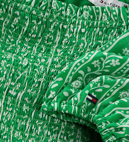 Tommy Hilfiger Toppi - Painettu smokki - säteilevä Green